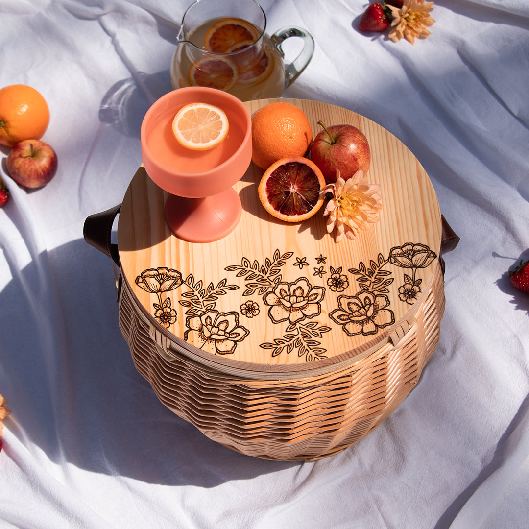 Lola Picnic Basket Blossom Madams Handmade