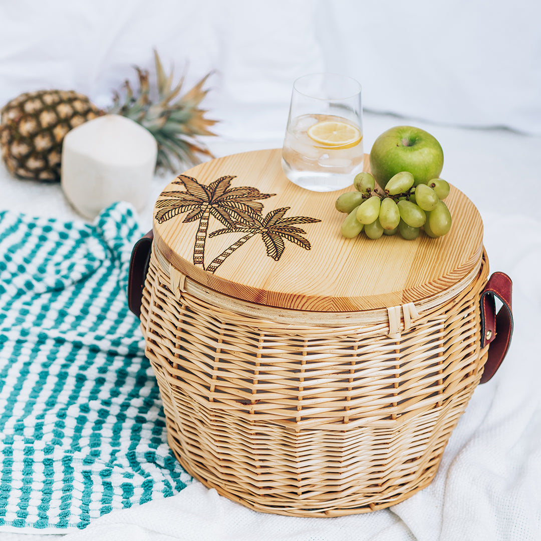 Lola Picnic Basket Aloha Madams Handmade