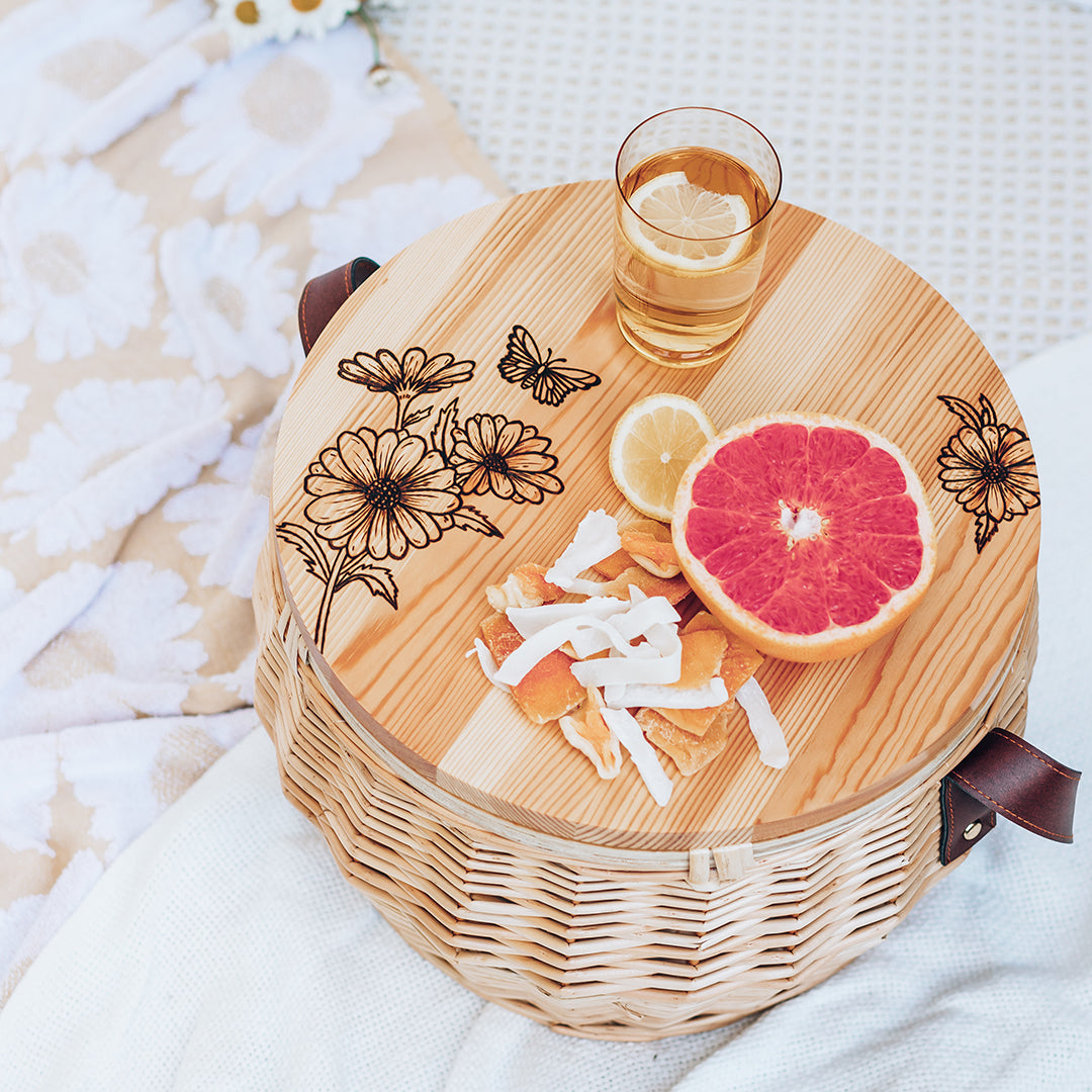 Lola Picnic Basket Daisy Madams Handmade