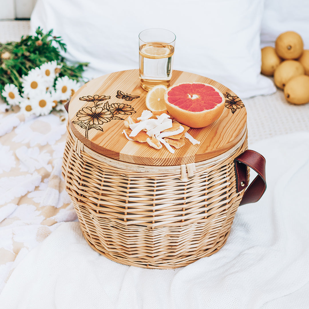 Lola Picnic Basket Daisy Madams Handmade