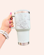 30oz Yeti Rambler Travel Straw Mug | Custom Designs