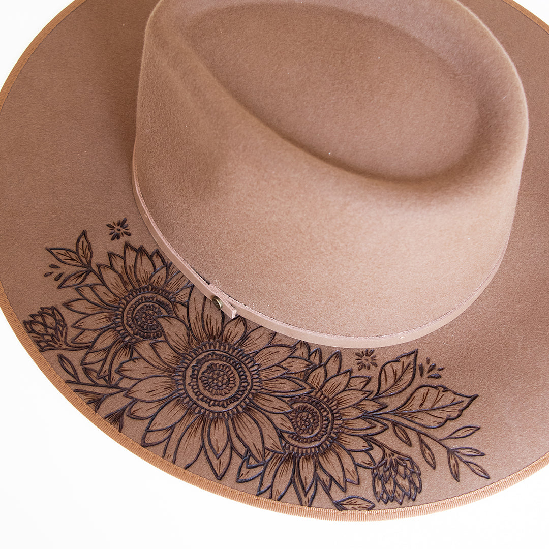 Sunflower Oak Hat (medium)