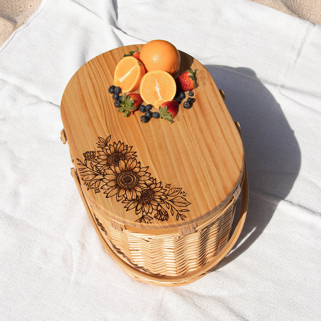 Coco Picnic Basket | Sunflower