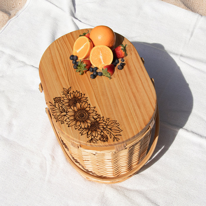 Coco Picnic Basket | Sunflower