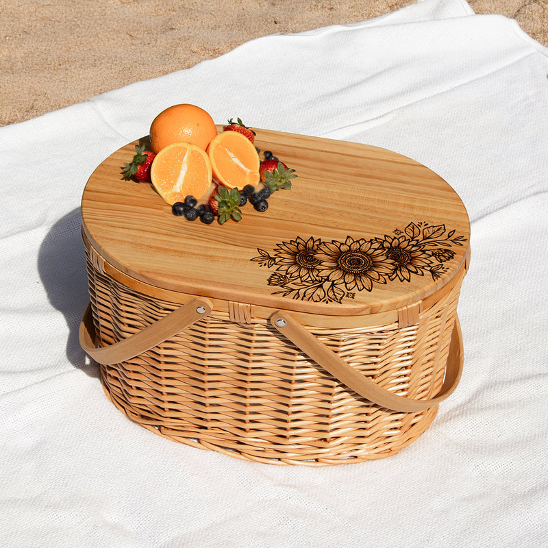 Coco Picnic Basket | Sunflower