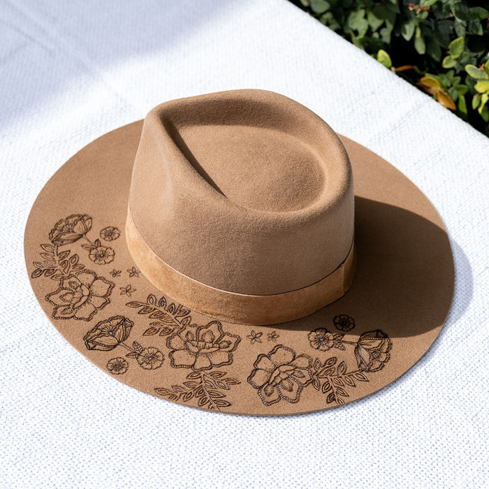 Blossom Teak Hat (medium)