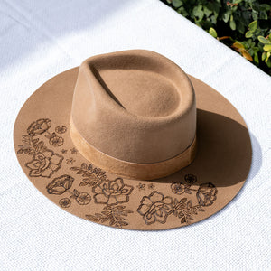 Blossom Teak Hat (small)