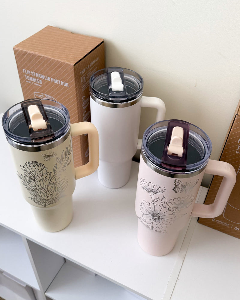 Hand Engraved 40oz Tumbler | Special Order