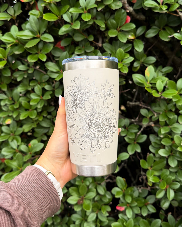 20oz Yeti Rambler Special Order | Hand Engraved