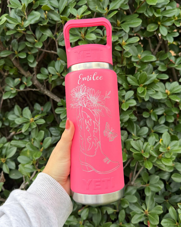26oz Yeti Special Order | Hand Engraved