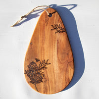 Flora Large Teardrop Board