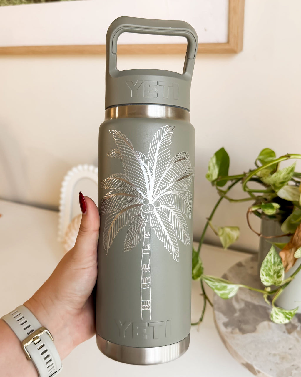 36oz Yeti Straw Bottle | Custom Designs