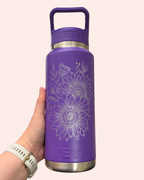 36oz Yeti Straw Bottle | Custom Designs