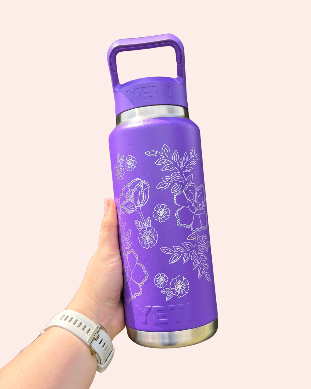 26oz Yeti Straw Bottle | Custom Designs