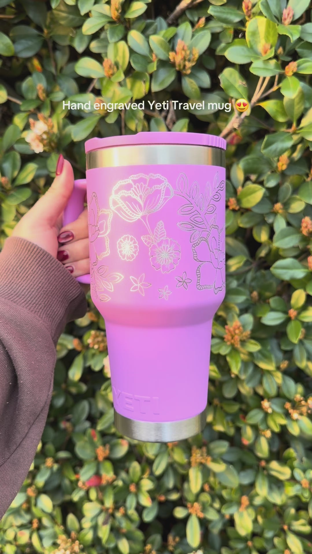 30oz Yeti Rambler Travel Straw Mug | Custom Designs