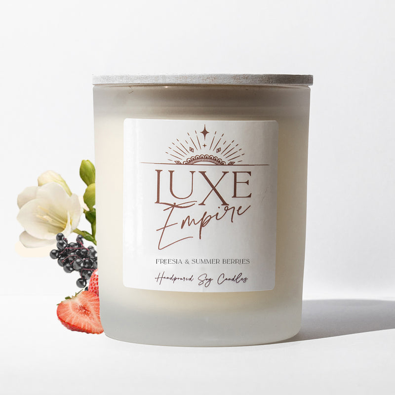 Freesia & Summer Berries | Tumbler Candle