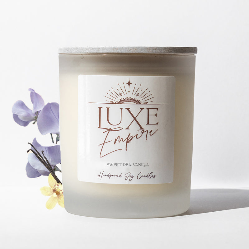 Sweet Pea Vanilla | Tumbler Candle