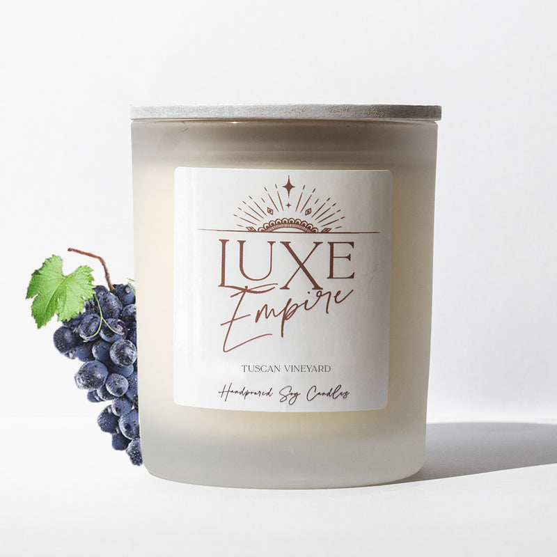 Tuscan Vineyard | Tumbler Candle